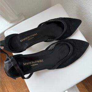 Marion Parke Mesh Kitten Heels Size 6/36 Euro